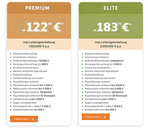 Unsere Premium Tarife